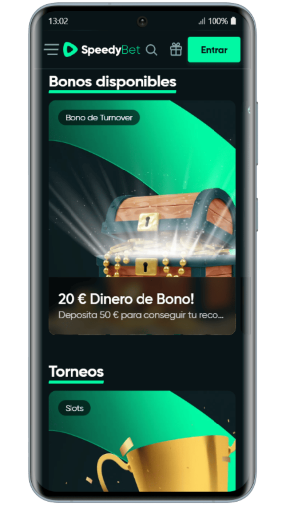 Bonos de registro en speedybet casino